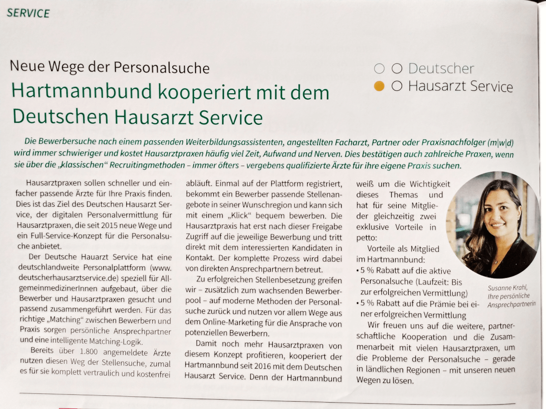 Hartmannbund Magazin
